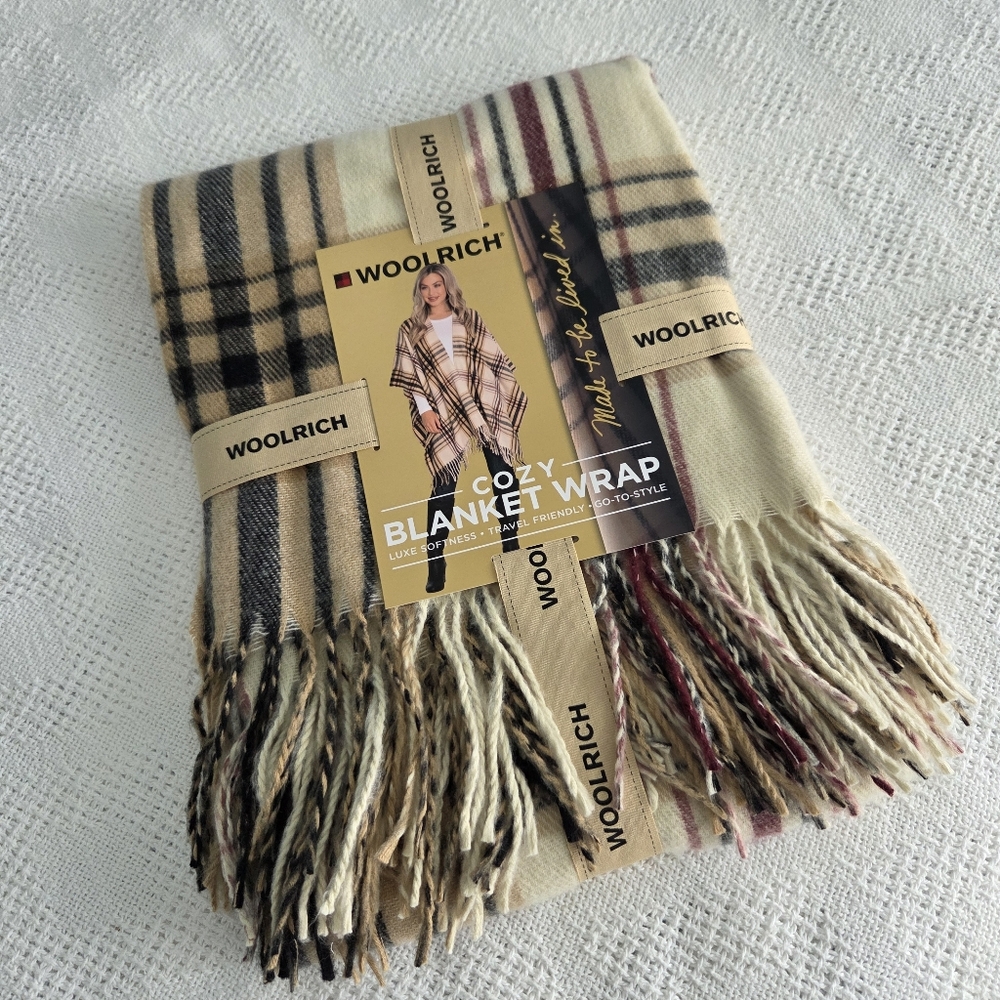 Woolrich Cozy Blanket Wrap